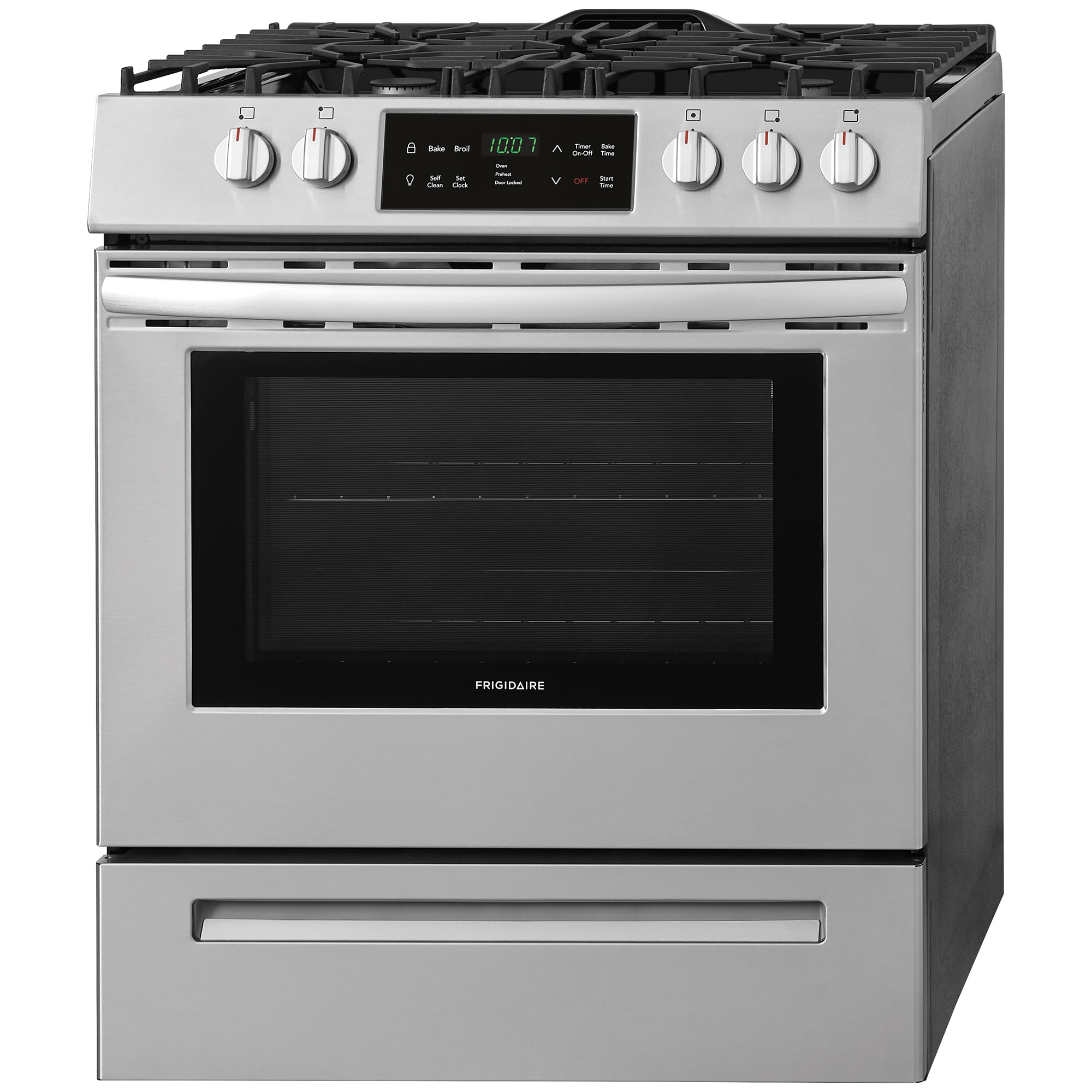 Frigidaire Slide In Gas Range With Sealed Burners Cu Ft