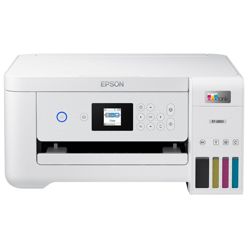 Epson EcoTank ET 2850 Cartridge Free Supertank Wireless Inkjet All in One  Color Printer - Office Depot