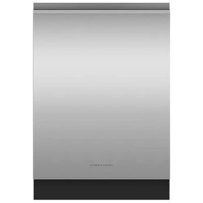 Fisher & Paykel Series 7 24 in. Smart Built-In Dishwasher with Top Control, 42 dBA Sound Level, 15 Place Settings, 8 Wash Cycles & Sanitize Cycle - Stainless Steel | DW24UNT4X2