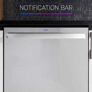 GE Profile 24 in. Top Control Smart Dishwasher with 42 dBA Sound Level, Microban Antimicrobial Technology & Deep Clean Washing 3rd Rack - Fingerprint Resistant Stainless, , hires