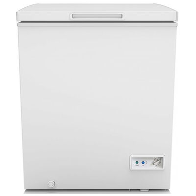 GE Garage Ready 10.7 cu. ft. Manual Defrost Chest Freezer in White  FCM11SRWW - The Home Depot