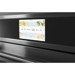 Cafe Professional Series 27" 4.3 Cu. Ft. Electric Smart Wall Oven with True European Convection & Self Clean - Stainless Steel, , hires
