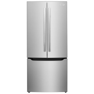 Frigidaire Gallery 30 in. 20.0 cu. ft. French Door Refrigerator with Internal Water Dispenser - Stainless Steel | GRFN2023AF