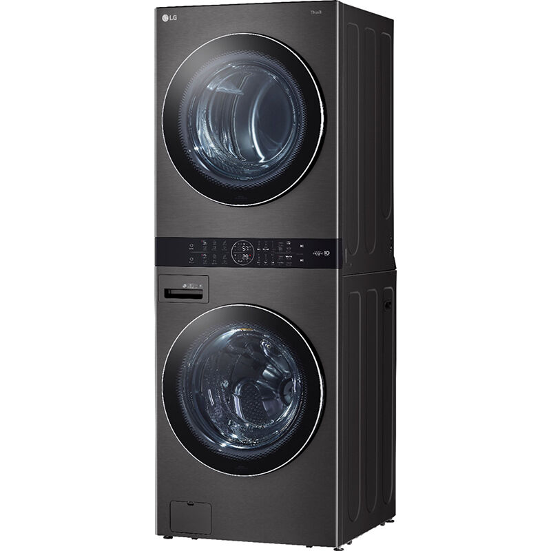 LG 27 in. WashTower with 4.5 cu. ft. Washer with 10 Wash Programs & 7.4 cu.  ft. Electric Dryer with 9 Dryer Programs, Sensor Dry & Wrinkle Care - 
