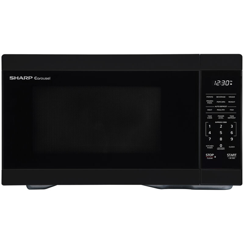 Classic Touch Microwave Cover - Black