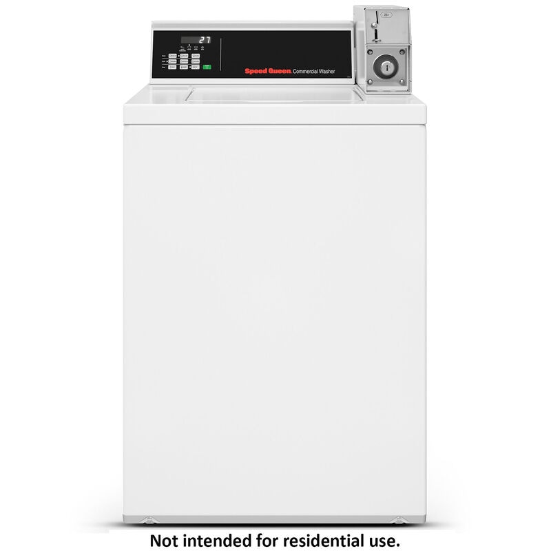 Speed Queen FV6 27 in. 3.4 cu. ft. Commercial Front Load Washer - White