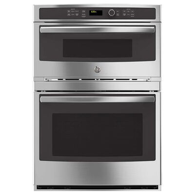 GE 30 in. 6.7 cu. ft. Electric Double Wall Oven With Self Clean - Stainless Steel | JT3800SHSS