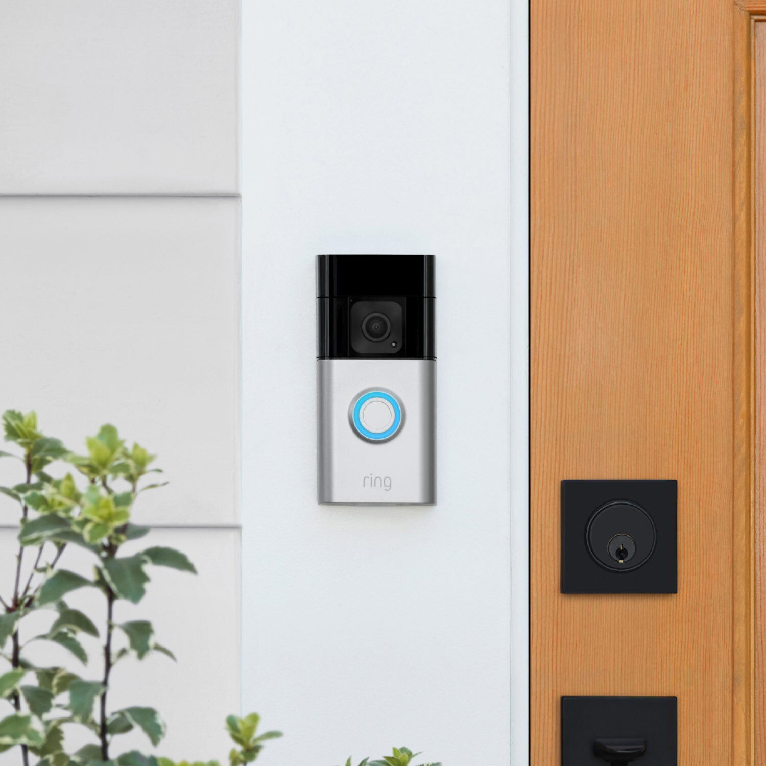 Ring Battery Doorbell Plus with Head-to-Toe View & Smart Wifi 