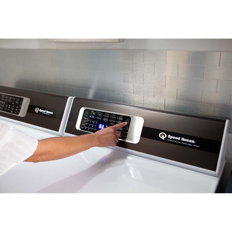 Speed Queen - DR7 Pet Friendly Sanitizing Electric Dryer