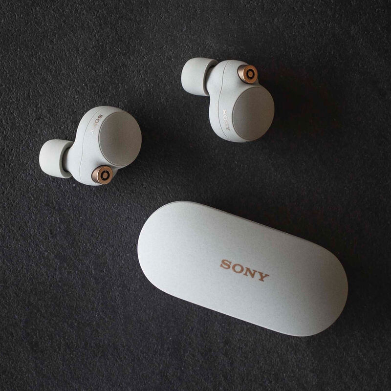  Sony WF-1000XM4 Industry Leading Noise Canceling Truly Wireless  Earbud Headphones with Alexa Built-in, Silver : Everything Else