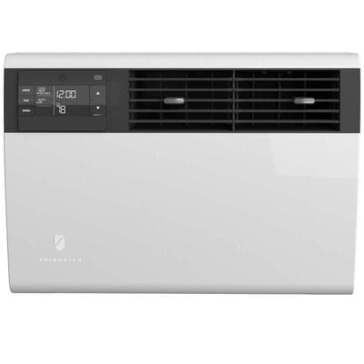 Friedrich Kuhl Series 8,000 BTU 115V Smart Window/Wall Air Conditioner with 4 Fan Speeds, Remote Control & R-32 Refrigerant - White | KCQ08B10A