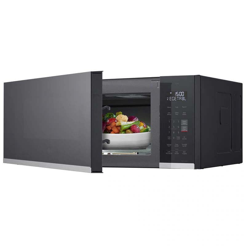 LG 30 in. 1.3 cu. ft. Low Profile Smart Over-the-Range Microwave with 400 CFM - PrintProof Stainless Steel, , hires