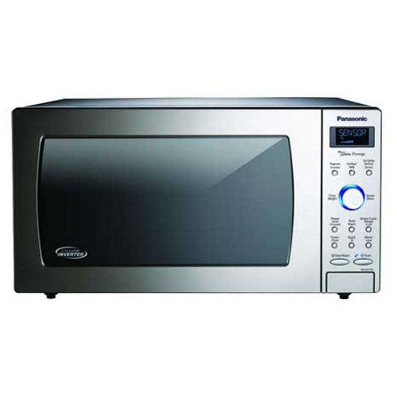 Panasonic 22inch 1.6 Cu. Ft. Countertop Microwave with 10 Power Levels &  Sensor Cooking Controls - Stainless Steel