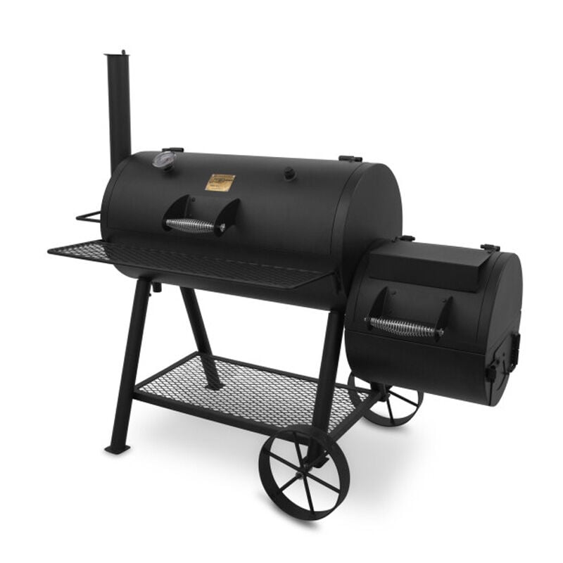 Char Broil Oklahoma Joe s Highland Offset Charcoal Grill Smoker