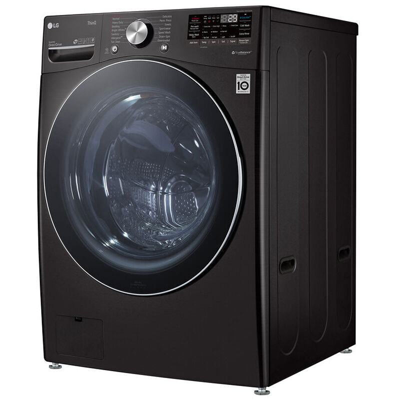 LG 27 in. 5.0 cu. ft. Smart Stackable Front Load Washer with 