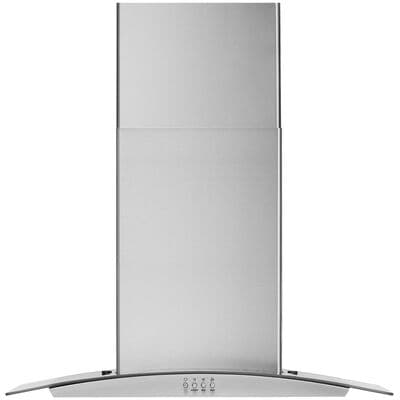 Whirlpool 30 in. Chimney Style Range Hood with 3 Speed Settings, 400 CFM & 2 LED Lights - Stainless Steel | WVW51UC0LS