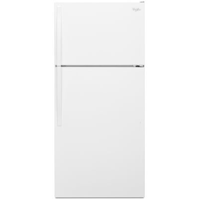 Whirlpool 20.5 cu. ft. Top Freezer Refrigerator in Fingerprint Resistant  Stainless Steel WRT311FZDZ - The Home Depot