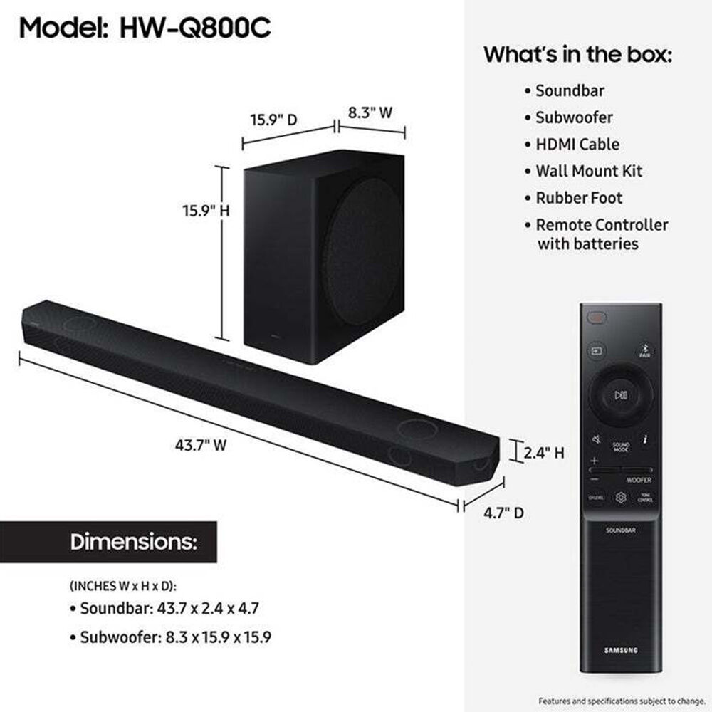 Soundbar sale 5.1 wireless