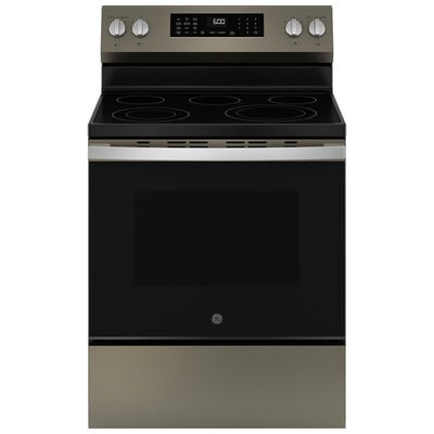 KitchenAid 30 in. 6.7 cu. ft. Convection Double Oven Freestanding Electric  Range with 5 Smoothtop Burners - White