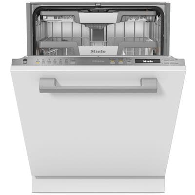 Miele 24 in. Top Control Smart Dishwasher with 42 dBA Sound Level & 3rd Rack - Custom Panel Ready | G7193SCVI