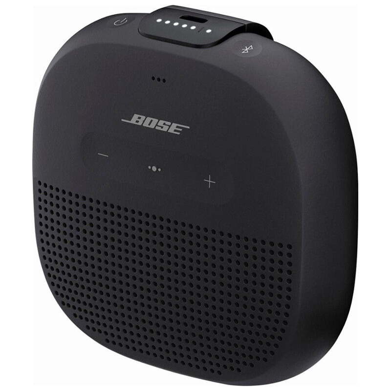  Bose SoundLink Micro Bluetooth Speaker: Small Portable  Waterproof Speaker with Microphone, Black : Electronics