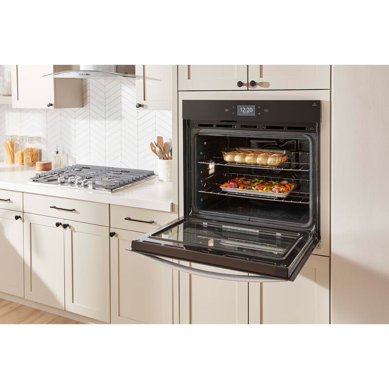 Whirlpool 27 Wall Oven Microwave Combo with Air Fry in Fingerprint  Resistant Stainless Steel