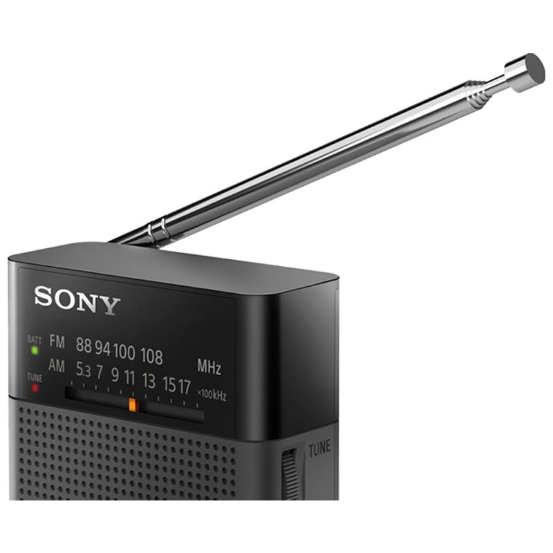 Sony Portable AM/FM Radio - Black . Richard & Son