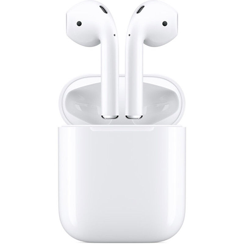 Apple AirPods In-Ear Wireless Headphones with Standard Charging Case (Gen 2) - White | P.C. Richard Son