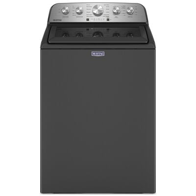 Maytag 28 in. 4.8 cu. ft. Top Load Washer - Volcano Black | MVW5430PBK