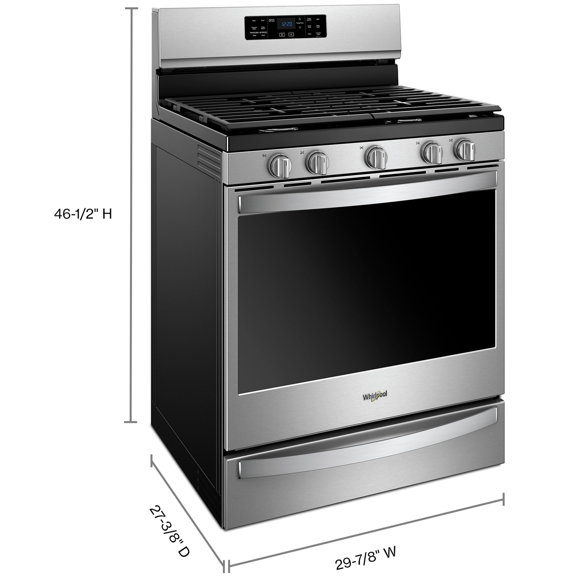 Whirlpool stove convection deals oven