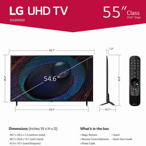 LG - 55" Class UR9000 Series LED 4K UHD Smart webOS TV, , hires