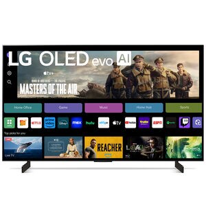 LG - 42" Class C4 Series OLED evo 4K UHD Smart webOS TV, , hires