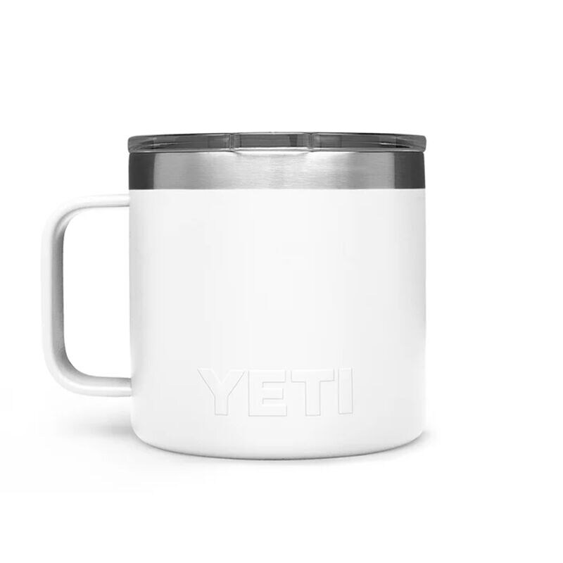 YETI Rambler 14 oz Mug with Magslider Lid - White