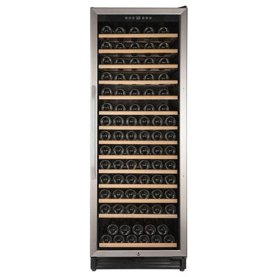 Avanti Elite Series 24 in. Wine Cooler with Wood Racks, Single Temperature Zone & 149 Bottle Capacity - Stainless Steel | WCF149SE3S