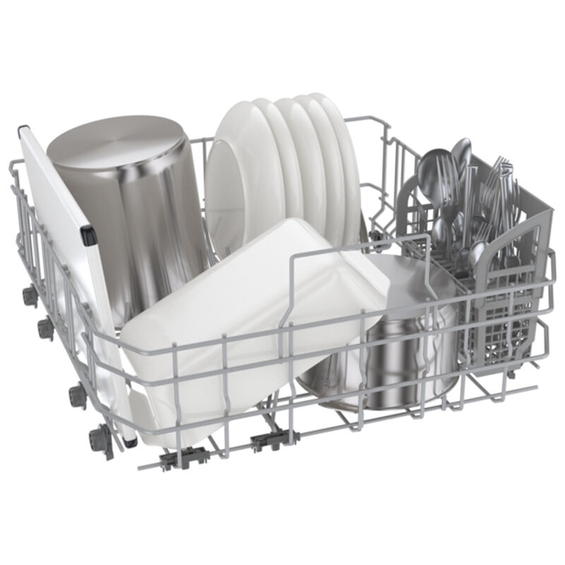 Bosch 300 Series 24 in. Smart Built-In Dishwasher with Front 