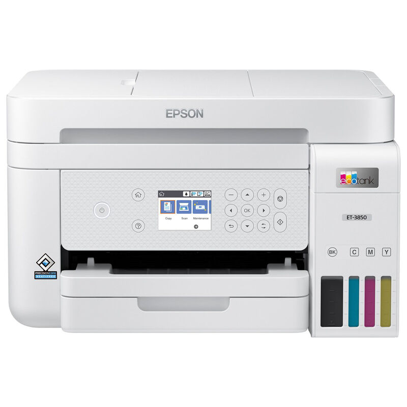 Epson EcoTank ET-3850 A4 Colour Multifunction Inkjet Printer 