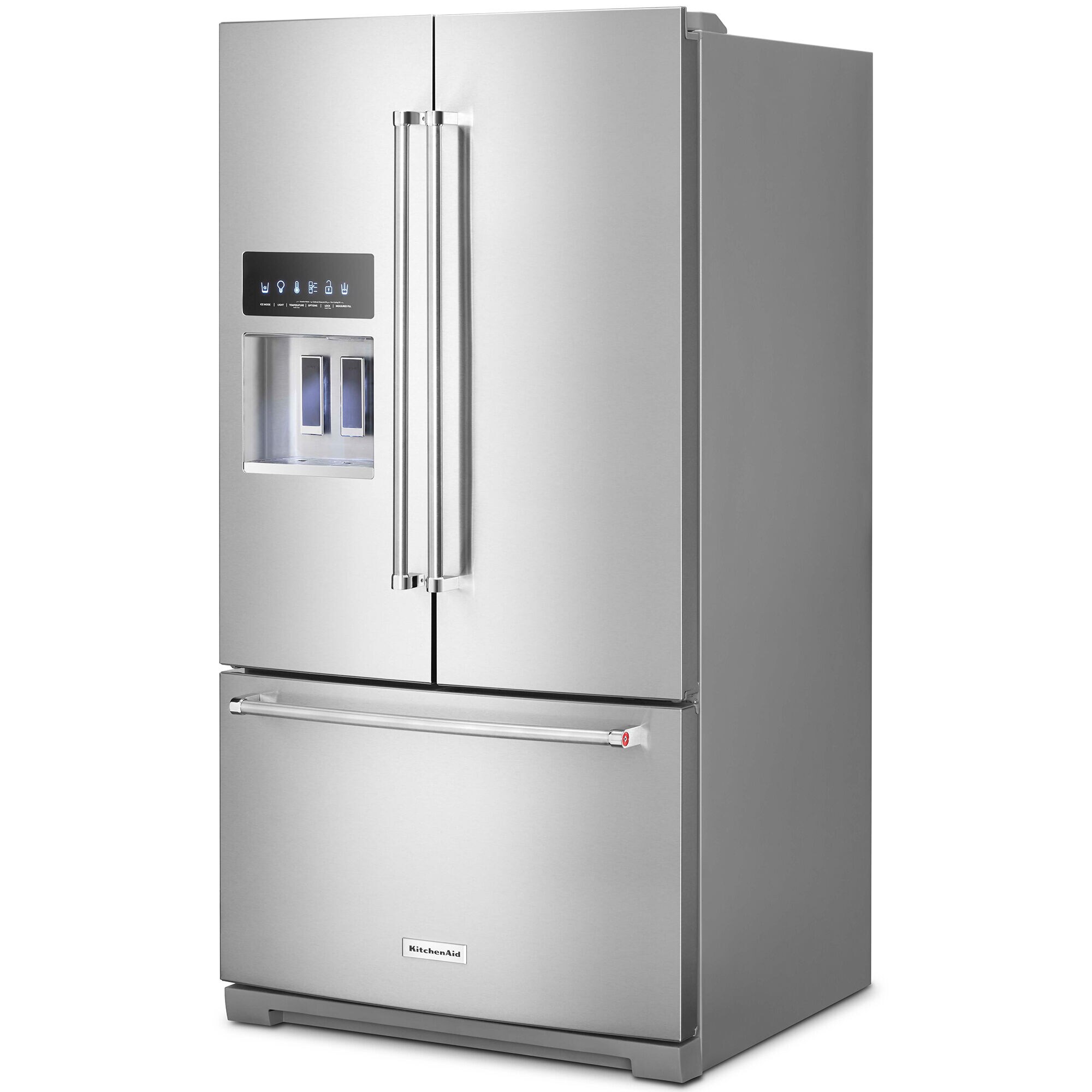 Kitchenaid printshield deals refrigerator