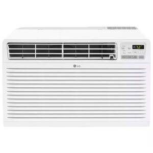 LG 11,800 BTU Through-the-Wall Air Conditioner with 3 Fan Speed & Remote Control - White, , hires