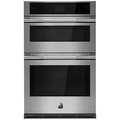 JennAir 27" 5.7 Cu. Ft. Electric Double Wall Oven with Standard Convection & Self Clean - Stainless Steel | JMW2427LL
