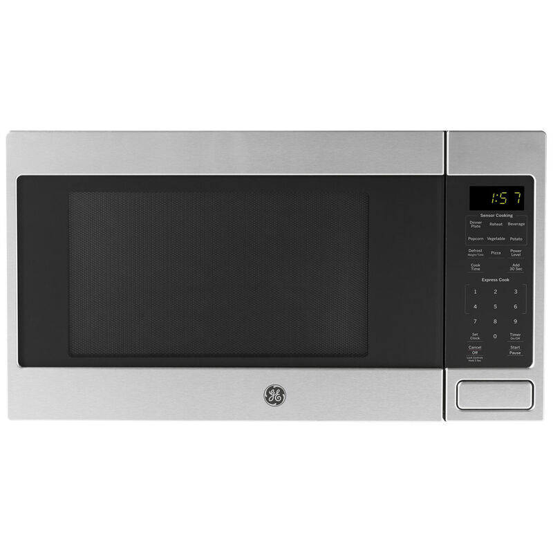 GE Optional 30 in. Built-In Trim Kit for Microwaves (Counter Top) -  Stainless Steel, P.C. Richard & Son