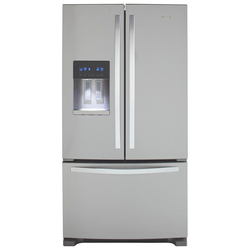 Whirlpool WRF555SDFZ 36-Inch Wide French Door Refrigerator - 25 Cu. ft. Stainless Steel