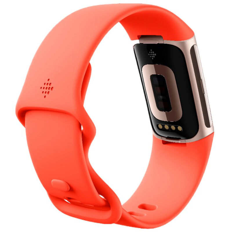 Fitbit Charge 6 - Coral / Champagne Gold Aluminum