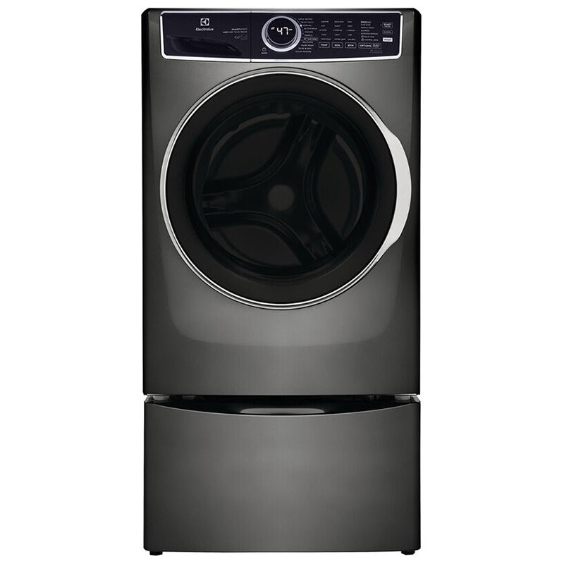 Electrolux 600 Series 27 in. 4.5 cu. ft. Stackable Front Load Washer with  Perfect Steam, LuxCare Plus Wash System & SmartBoost -Titanium