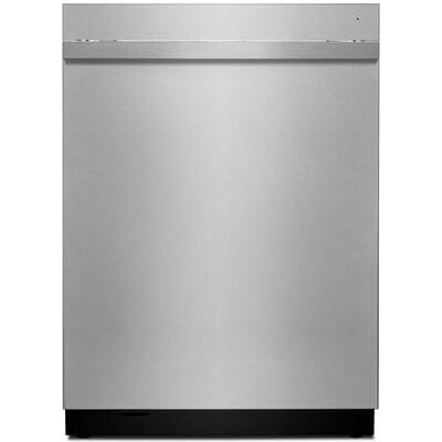 JennAir Noir Series 24 in. Built-In Dishwasher with Top Control, 39 dBA Sound Level, 14 Place Settings, 6 Wash Cycles & Sanitize Cycle - Monochromatic Stainless Steel | JDPSS244PM