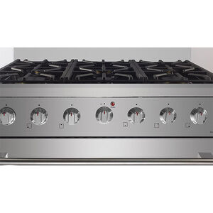 NXR 36 in. 5.5 cu. ft. Convection Oven Freestanding LP Gas Range with 6 Sealed Burners - Stainless Steel, , hires