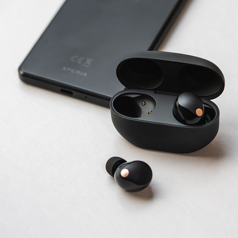  Sony WF-1000XM4 Industry Leading Noise Canceling Truly Wireless  Earbud Headphones with Alexa Built-in, Black : Everything Else