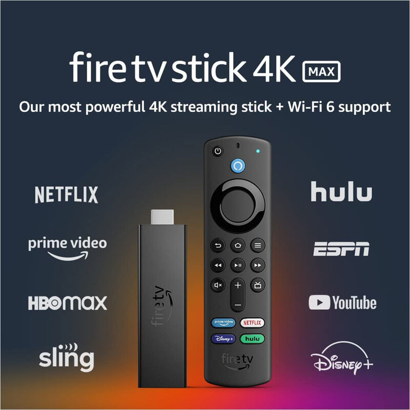 Streaming Media Players - Package  Fire TV Stick (3rd Gen) with Alexa  Voice Remote (includes TV controls), HD streaming device