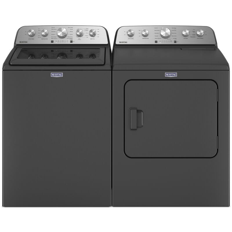 Maytag 28 in. 4.8 cu. ft. Top Load Washer - Volcano Black, Volcano Black, hires