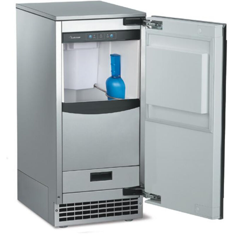 SCN60PA1SS Scotsman 15 Brilliance Nugget Ice Machine with Drain Pump -  Stainless Steel