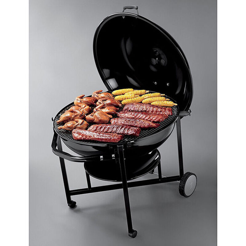Weber Ranch Kettle 37 in. Charcoal Grill - Black, , hires